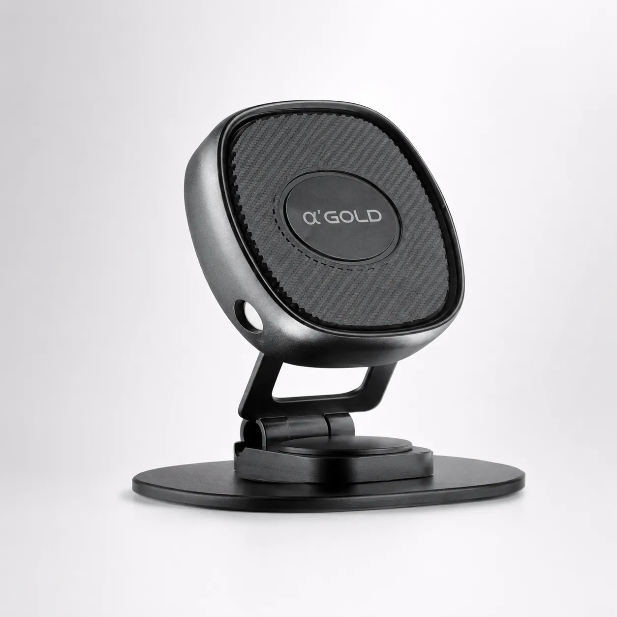 Suporte para celular veicular, marca α GOLD, compatível com diversos celulares, ideal para navegação e chamadas