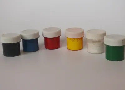 6 色水粉颜料(15 毫升)