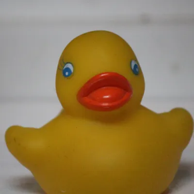 Patinho de borracha para banho