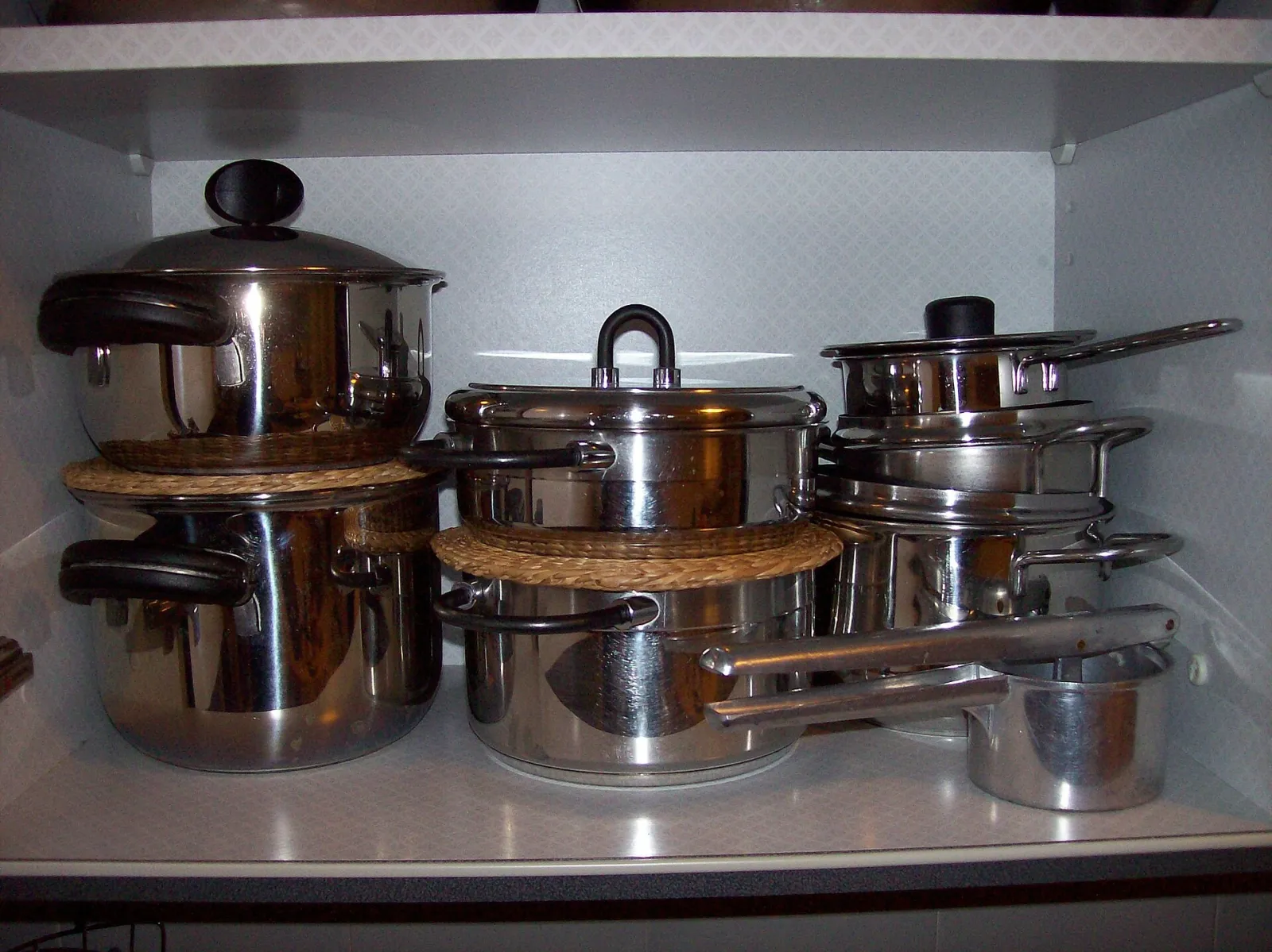 Jogo de panelas de inox 5 peças