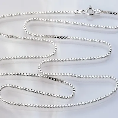 Corrente veneziana prata 925 1 mm
