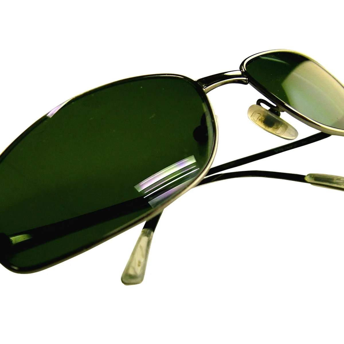 Óculos de sol aviador metal lente polarizada