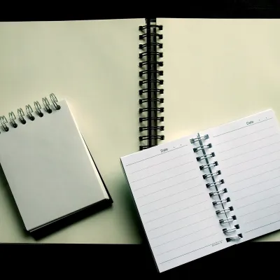 Caderno espiral A5 (pacote 5)
