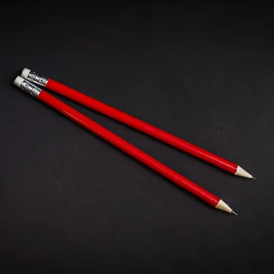 Lápis vermelho de correção (caixa 12)