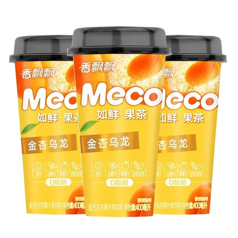 香飘飘meco果茶金杏乌龙