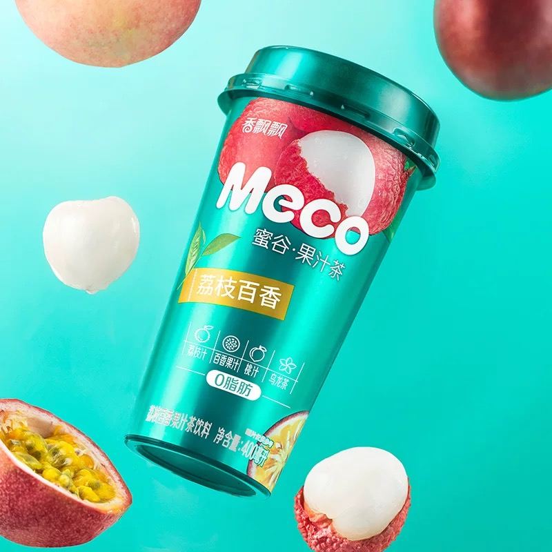 香飘飘meco果茶荔枝百香