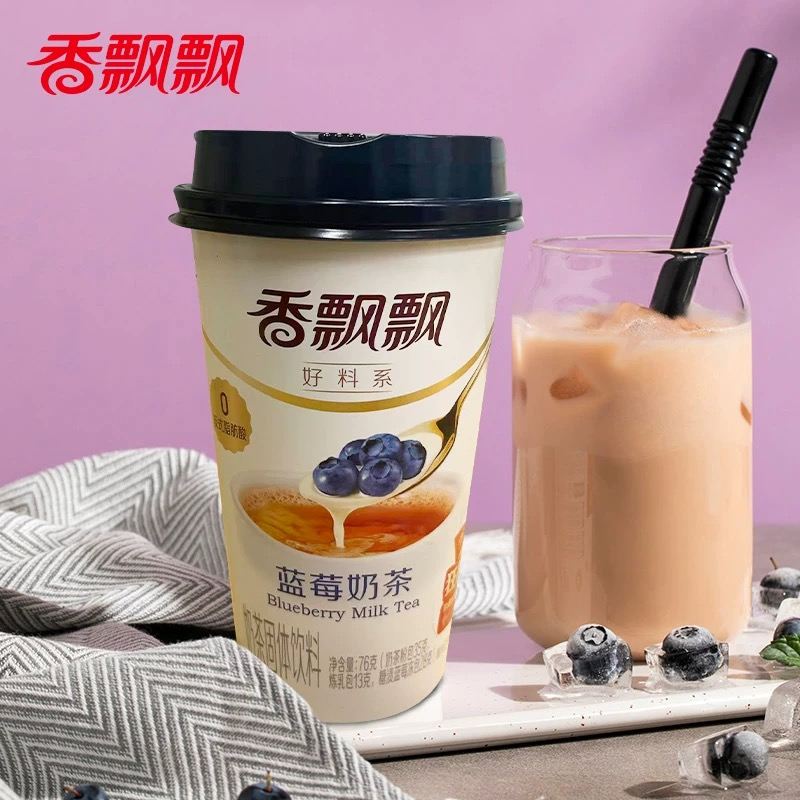 香飘飘奶茶蓝莓味