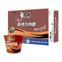 康师傅酸辣牛肉面桶装