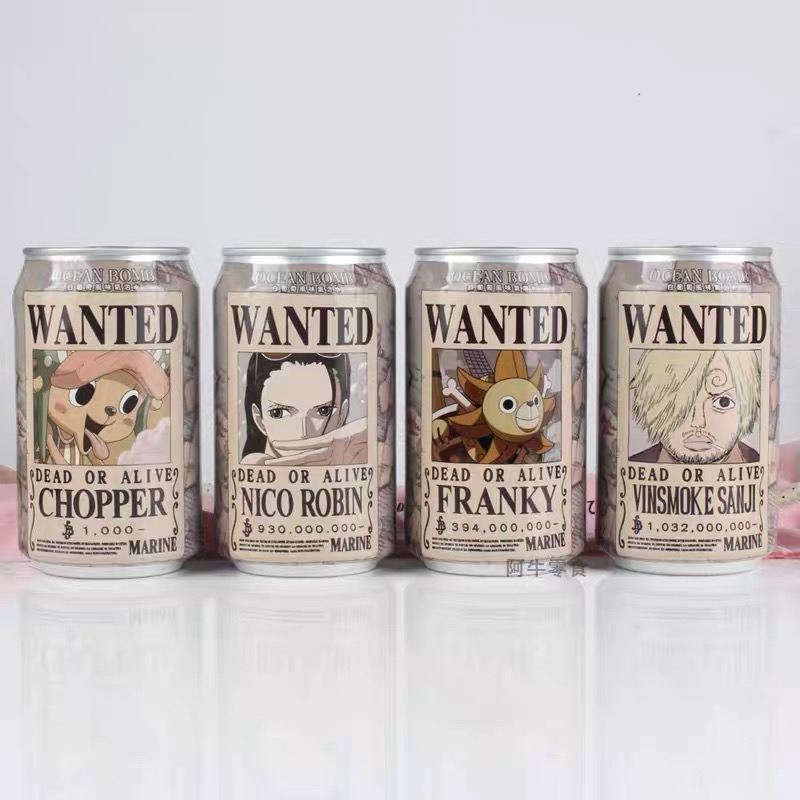 海贼王气泡水葡萄味