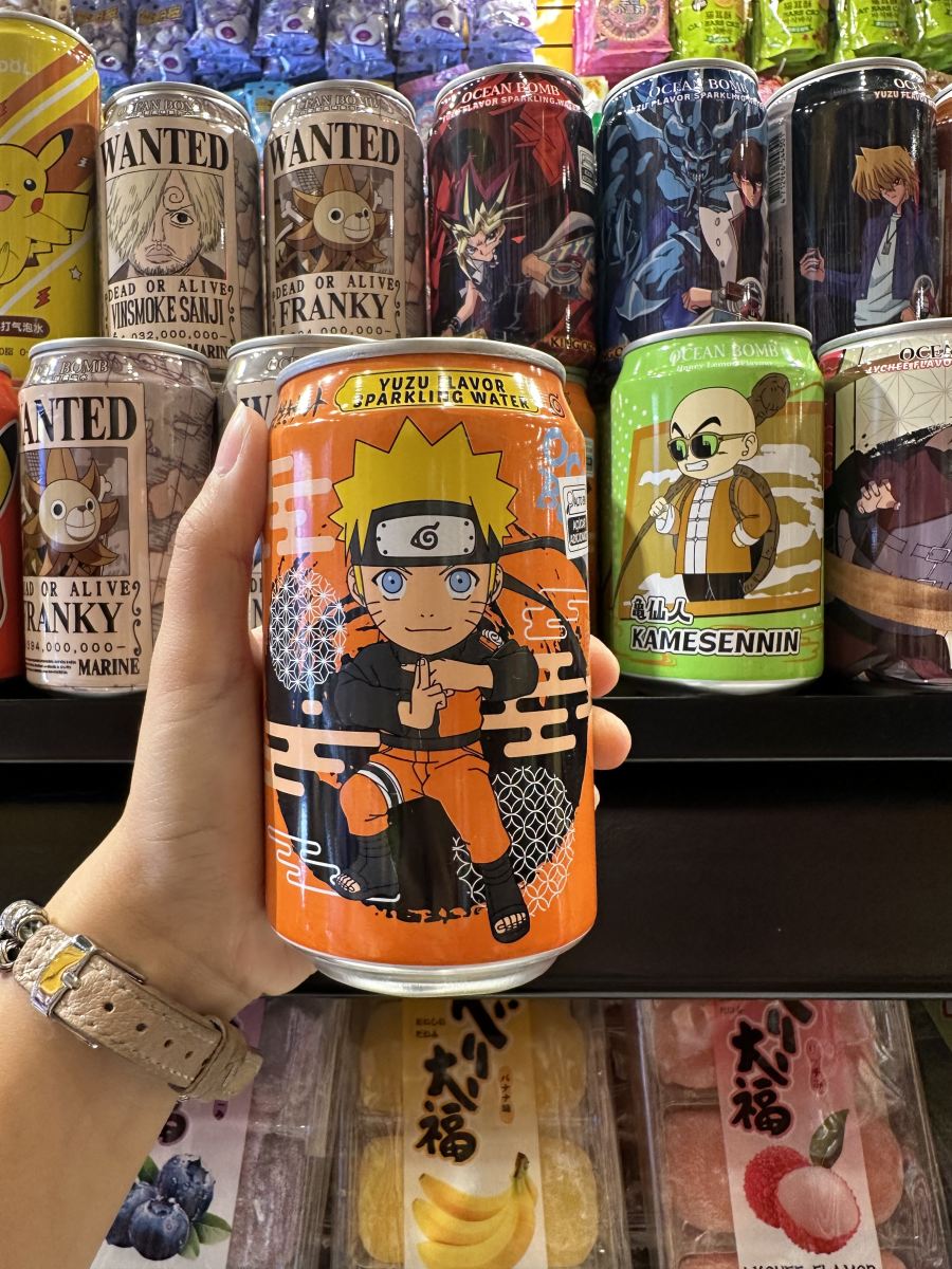 火影忍者气泡水柚子味