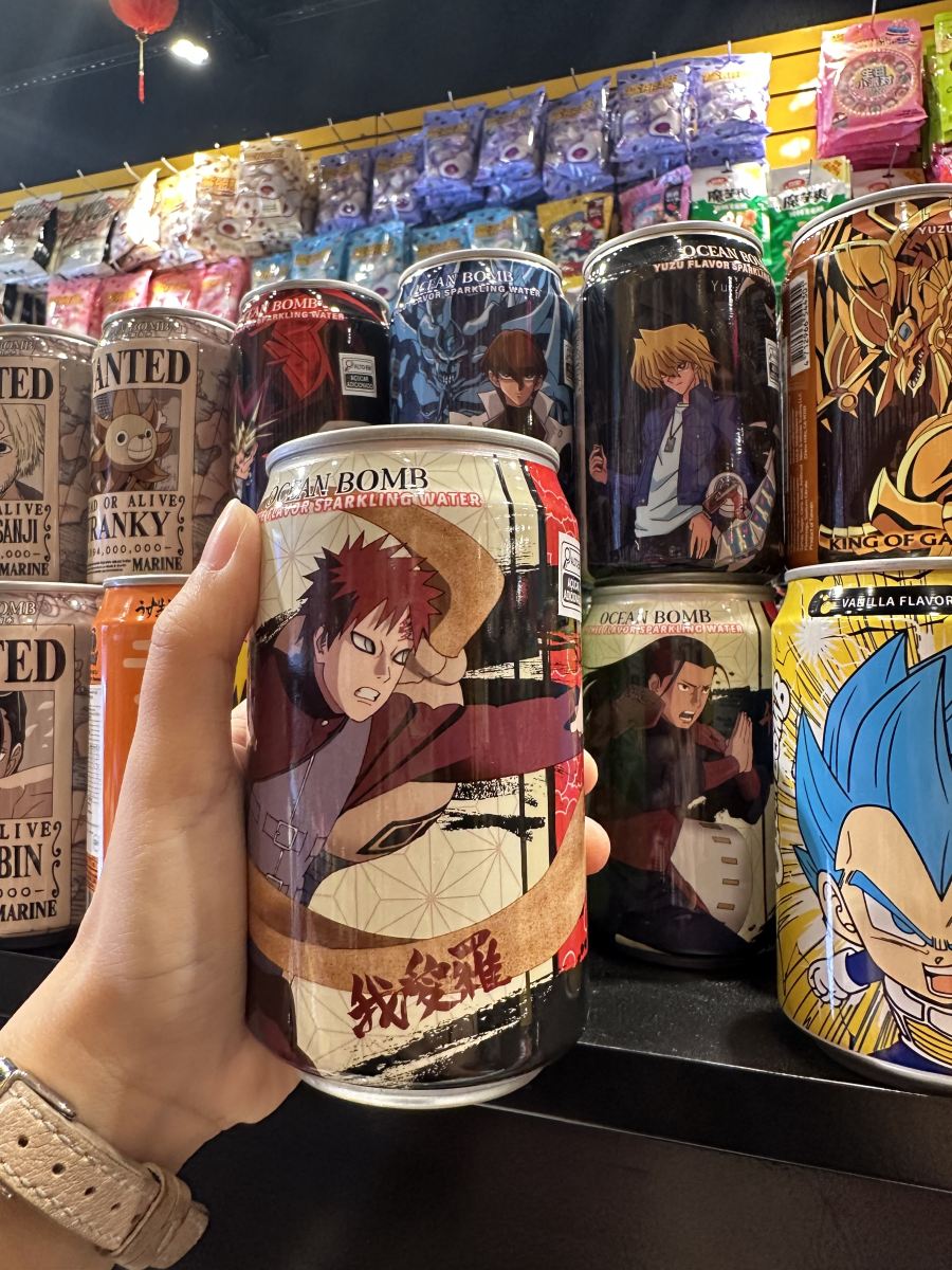 火影忍者气泡水荔枝味