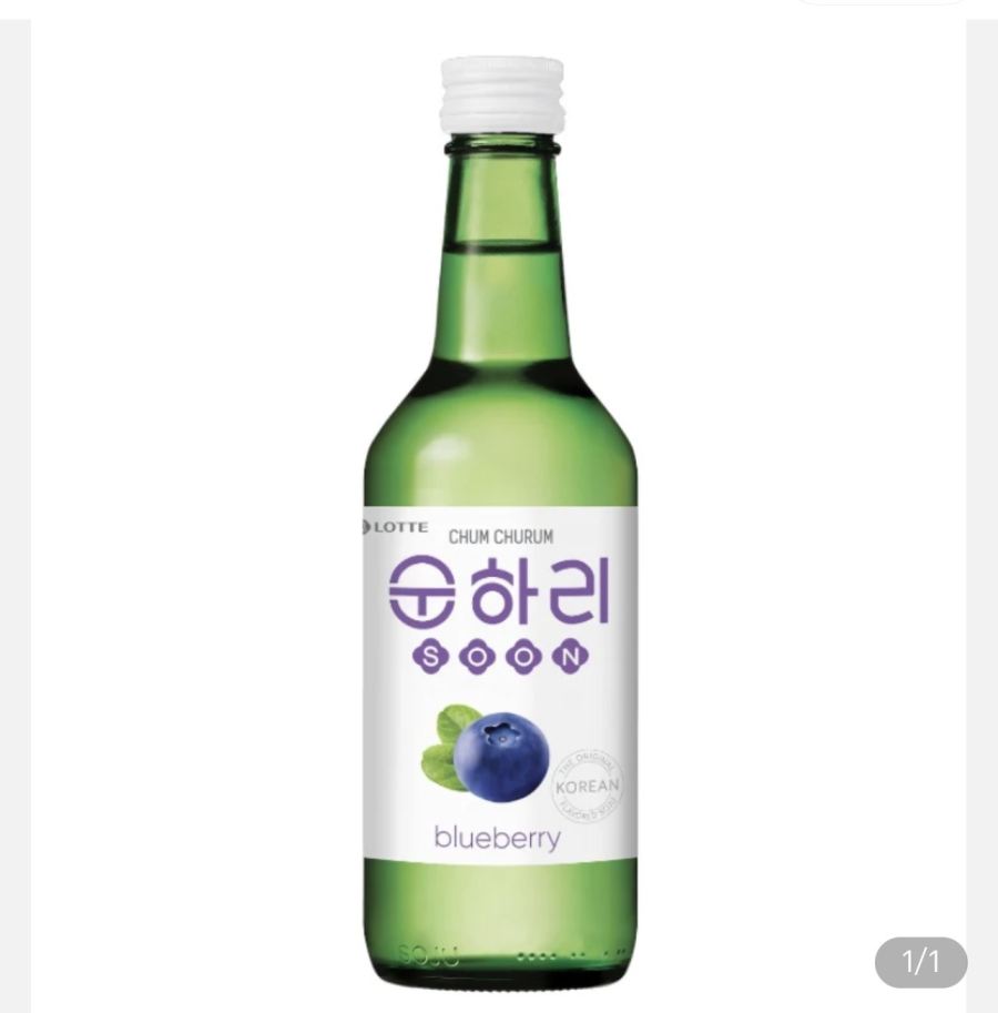 LETTE韩国烧酒蓝莓味