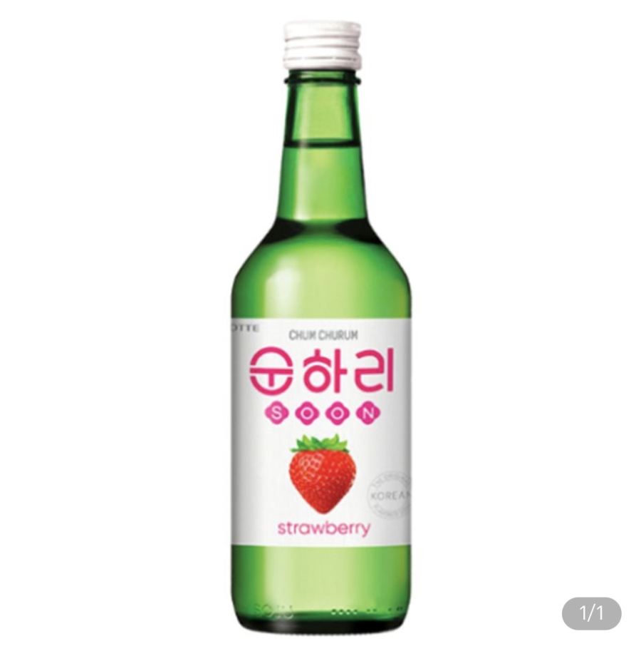 LETTE韩国烧酒草莓味