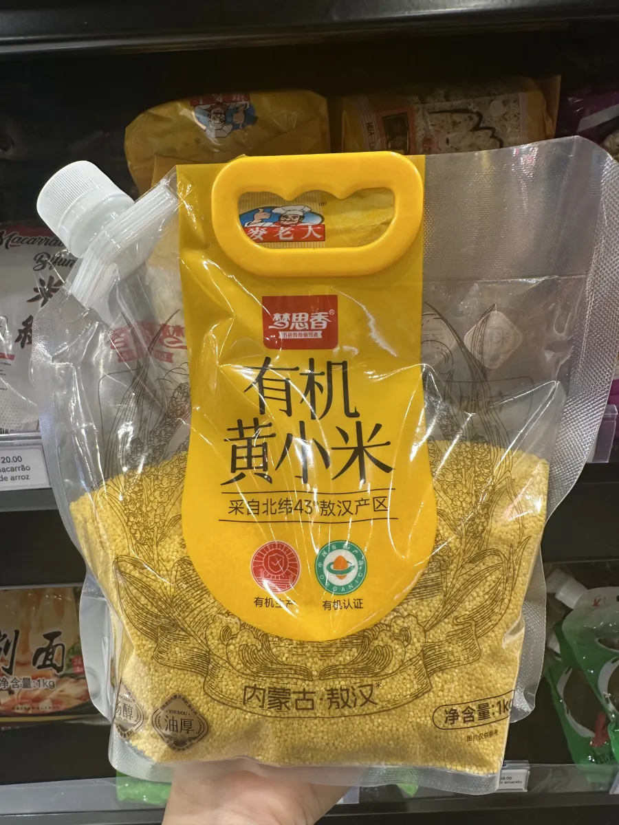 梦思香有机黄小米1kg