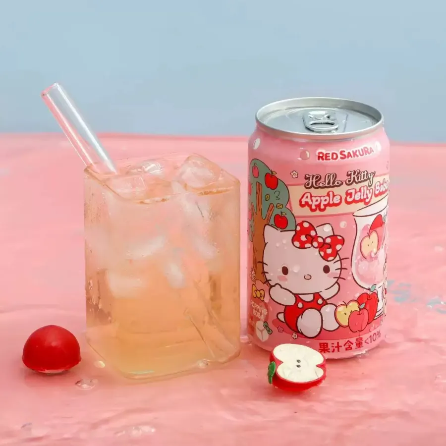 台湾HelloKitty爆爆珠苹果风味