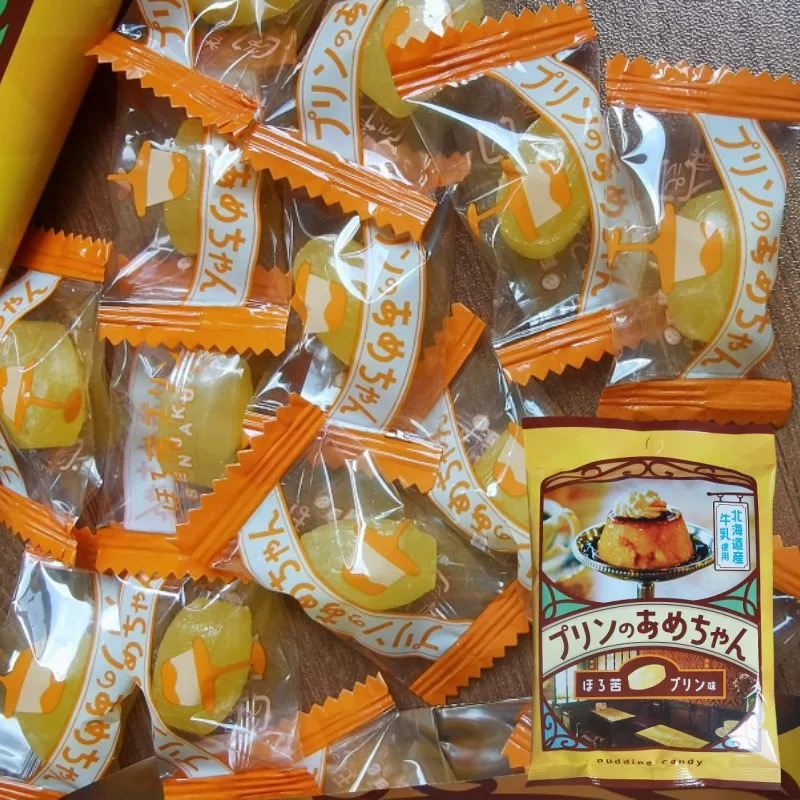 日本扇雀怡布丁味糖果