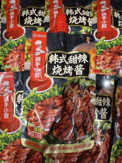 海底捞韩式甜辣烧烤酱110g