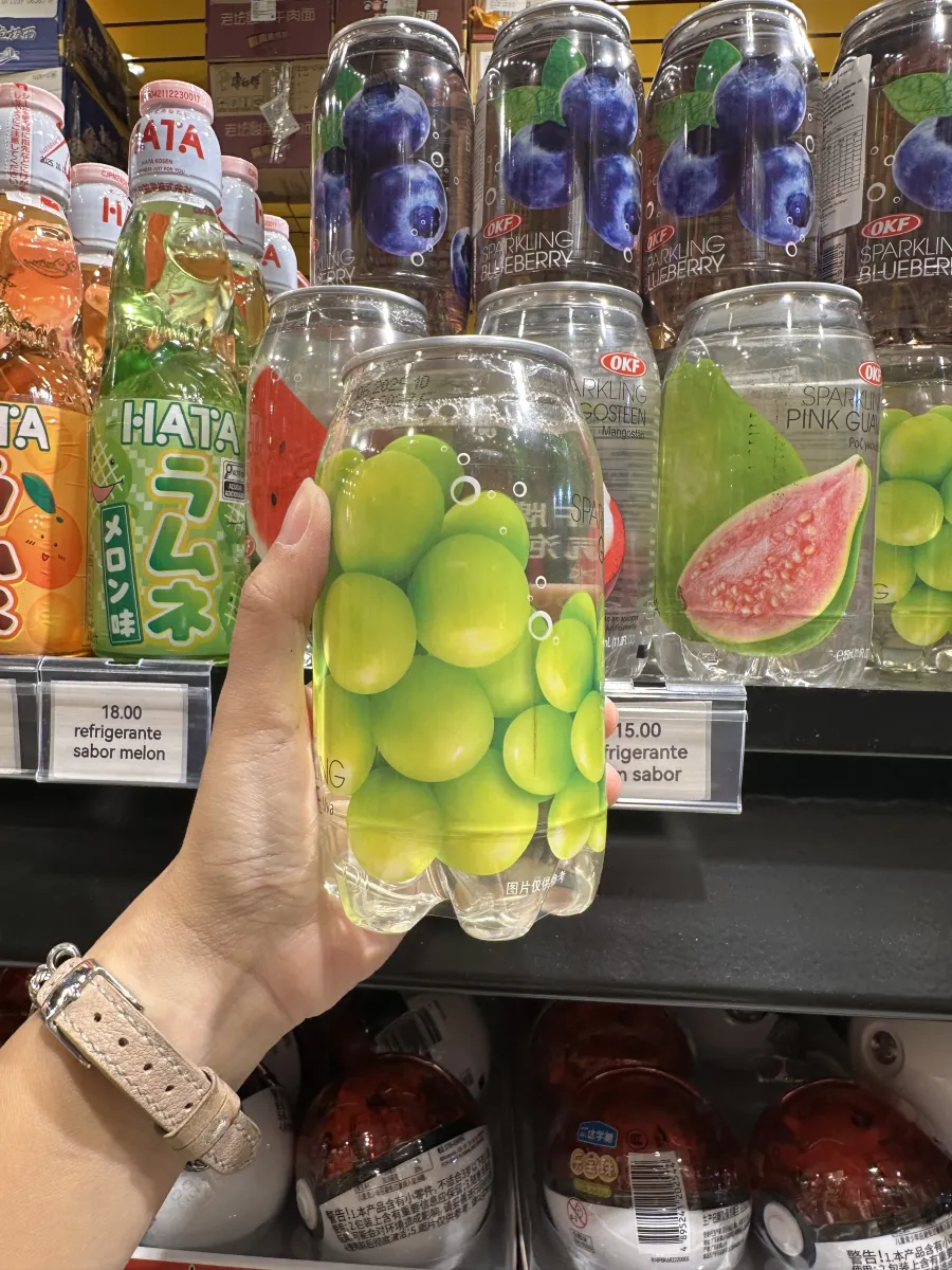 韩国OKF气泡水葡萄味