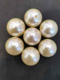 串珠（金色亮面）22MM