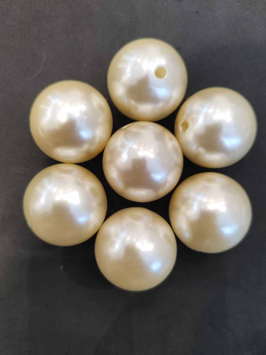 串珠（金色亮面）22MM