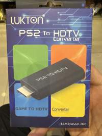 LUKTON PS2转HDTV转换器，游戏高清转换，便携设计
