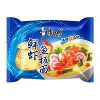 康师傅鲜虾鱼板面袋装