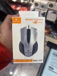 NEW1ON有线鼠标MOU-202，USB接口，适用于电脑，银色