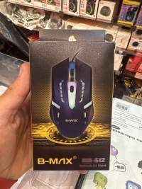 B-MAX BHM-612 游戏鼠标，七核发光，黑色