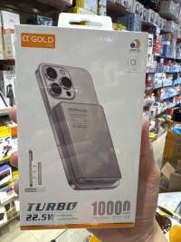α GOLD PRO TURBO 10000mAh移动电源，22.5W快充，铝合金外壳