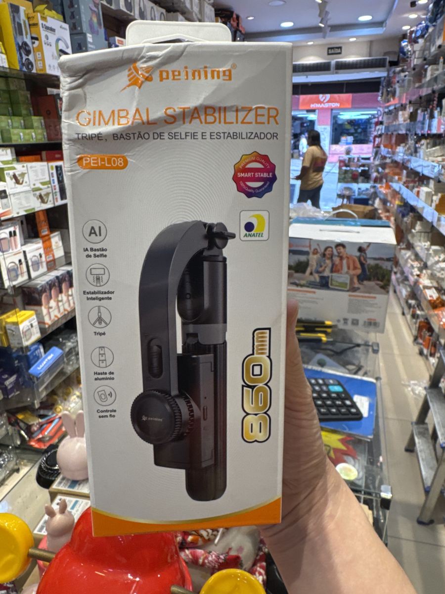 佩宁 Gimbal 稳定器 860mm 自拍三脚架 手持稳定器 PEI-L08