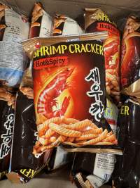 韩国虾条微辣