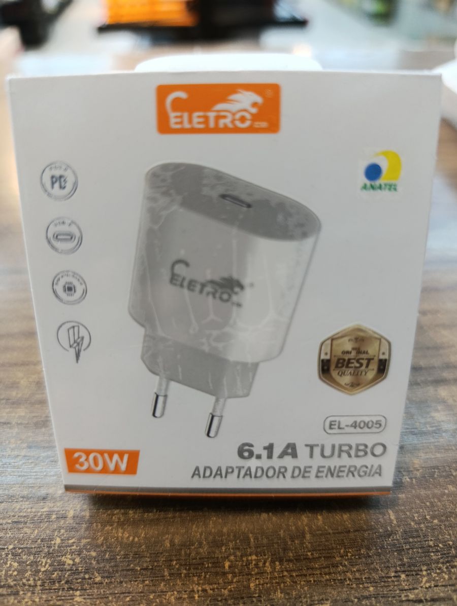 El-4005 ELETRO 30W 6.1A涡轮充电头，适用于快速充电