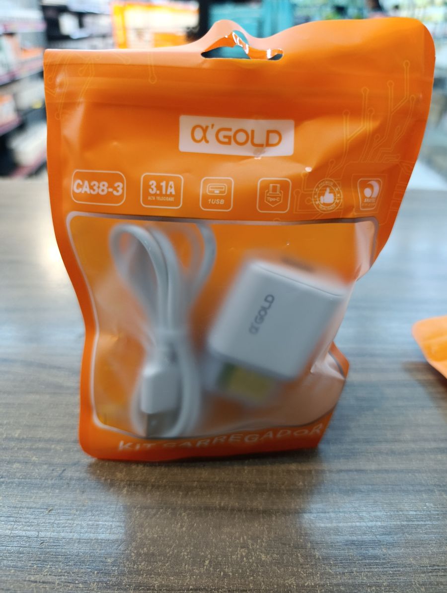 α GOLD CA38-3 快充充电器 3.1A USB 适配器