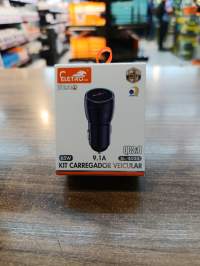 ELETRO TURBO 65W车载充电器，9.1A，EL-4034