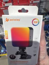 peining RGB立体声全景补光灯，148流明，适用于摄影和视频