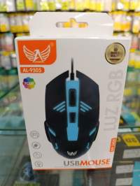Ltomex AL-9505 RGB USB鼠标，7种颜色，舒适设计，适合游戏和办公