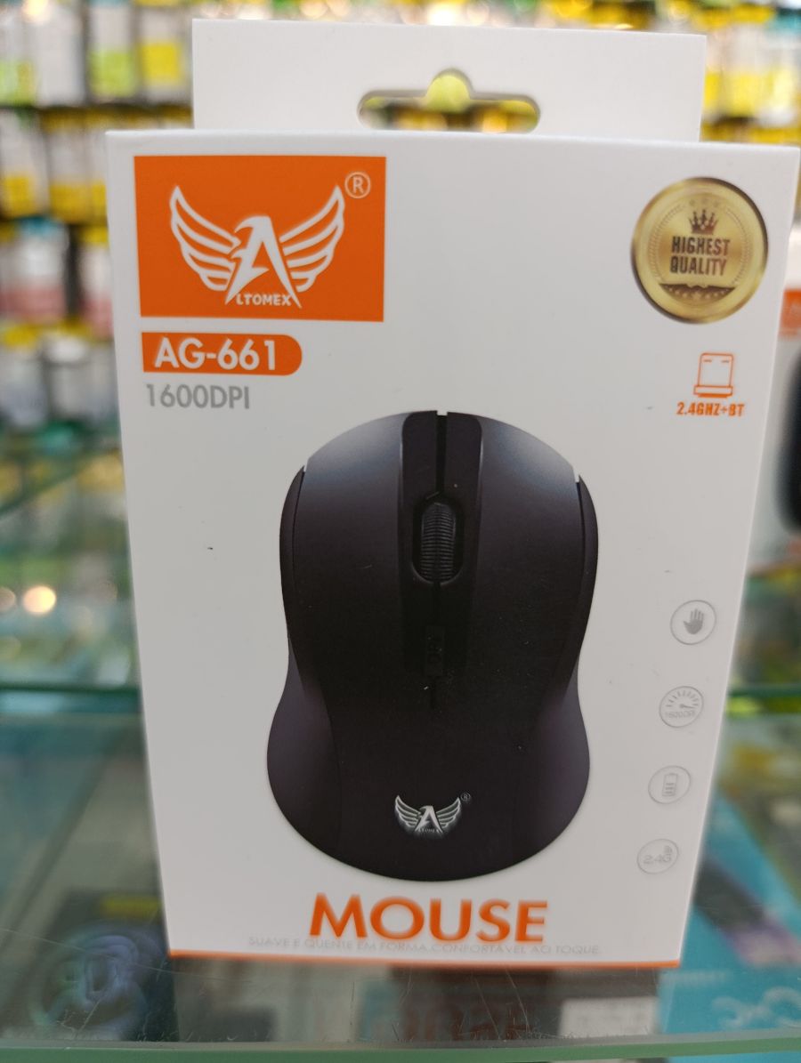 LTOMEX AG-661 无线鼠标 1600DPI 黑色