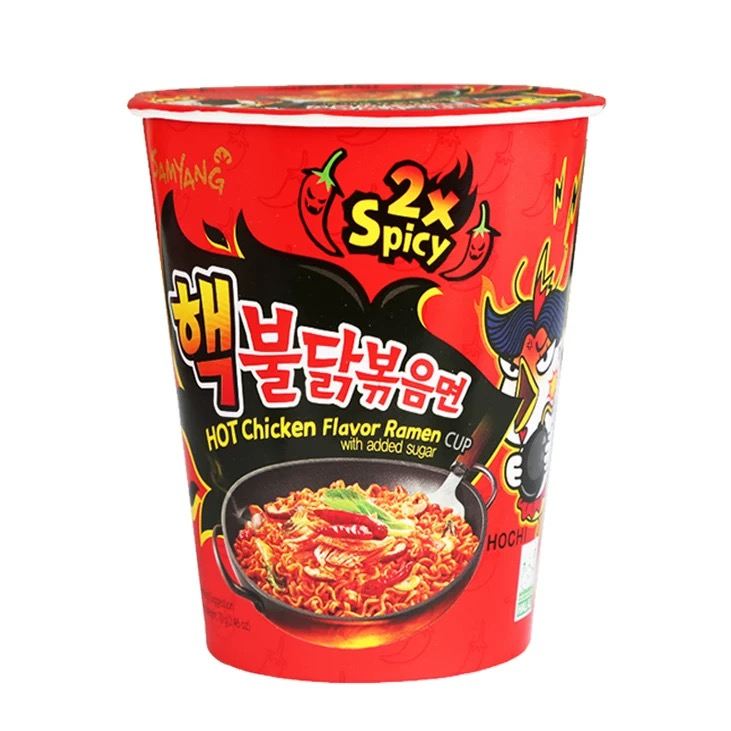 韩国三养火鸡面双倍辣小杯装