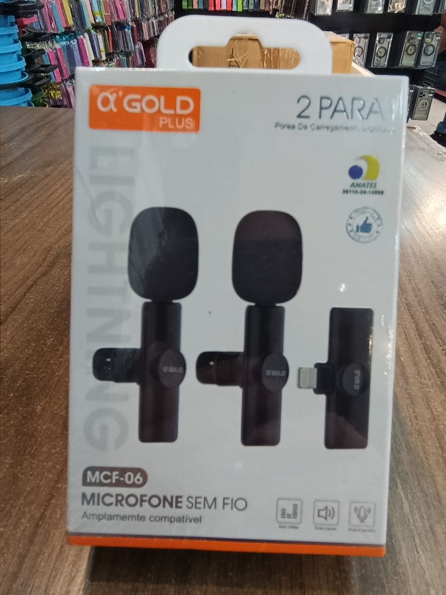 α GOLD PLUS MCF-06 无线麦克风 适用于苹果设备 2个装