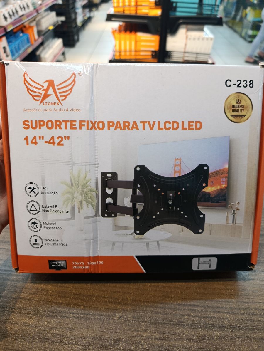 C-238 LTOMEX电视壁挂架 适用于14-42英寸LCD/LED电视 固定支架