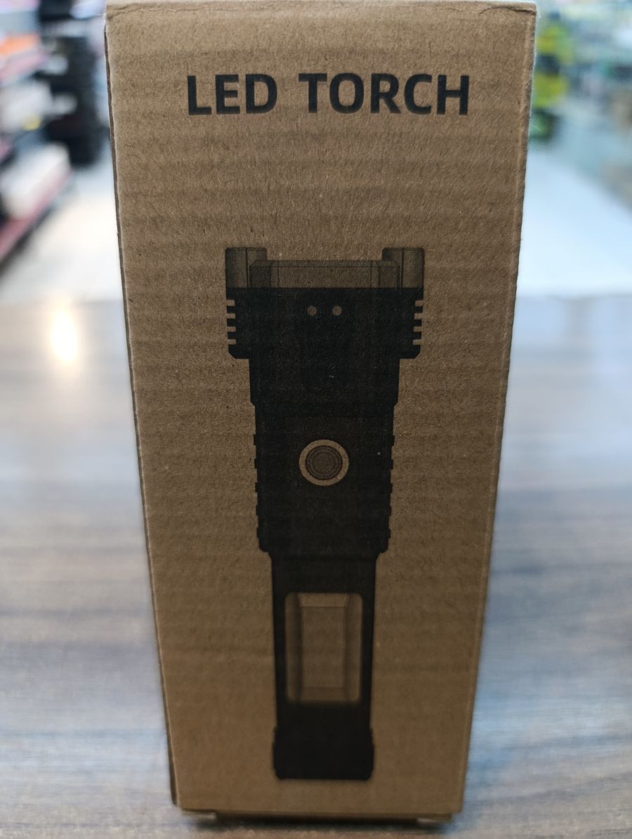 Tx2238 LED手电筒，便携式，强光，黑色