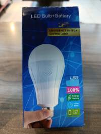 Tx-2556 LED应急节能灯泡+电池，100%节能，长寿命，适用于家庭和办公室