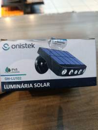 On-lu102 Onistek 太阳能灯 IP65 防水户外灯具