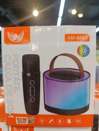ALTOMEX AM-8581 便携式蓝牙音箱 10W输出 带麦克风 多彩灯光