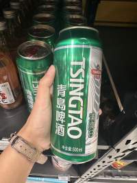 清爽8度青岛啤酒500ml金标