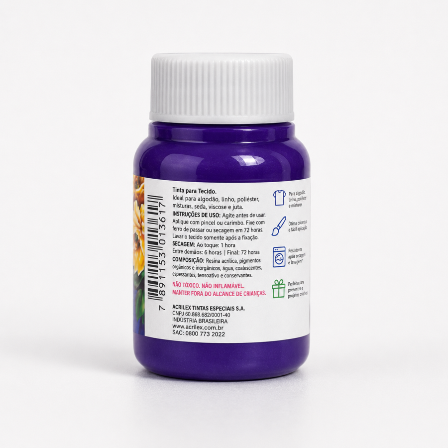 Acrilex布料染料 37ml 多色可选 适合手工艺和个性化设计