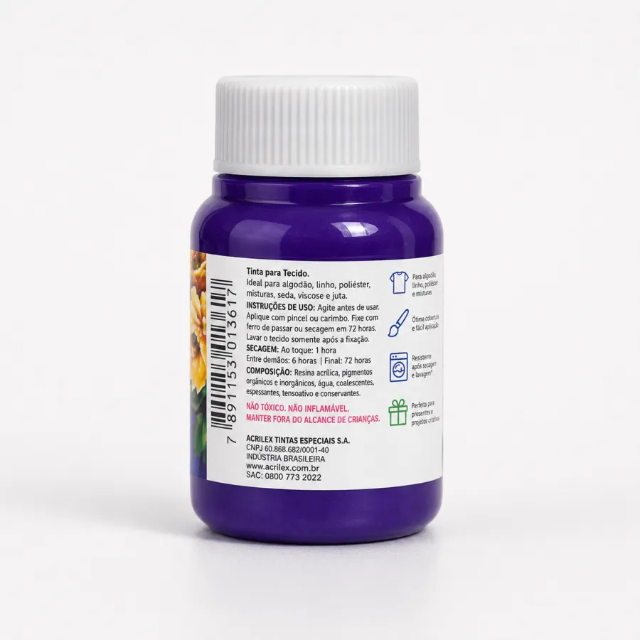 Acrilex布料染料 37ml 多色可选 适合手工艺和个性化设计