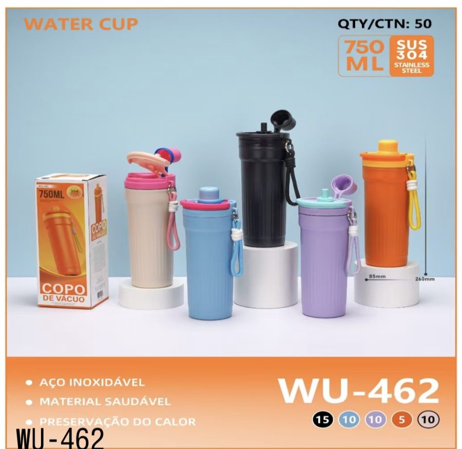 WU-462 不锈钢保温水杯 750ml 适合户外旅行