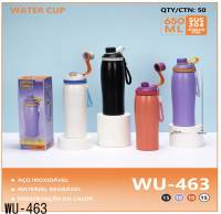 wu-463 不锈钢保温水杯 650ML 适合户外运动 多色可选