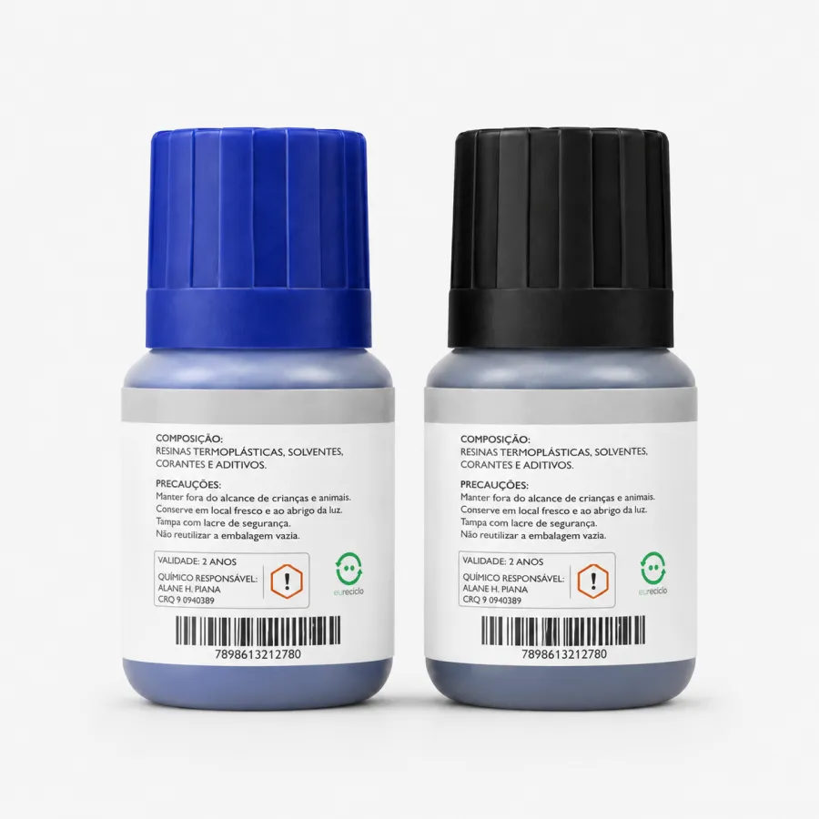 BRW白板马克笔墨水补充装 20ml 蓝色 黑色 快干 适用于白板